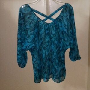 Express sheer blouse
